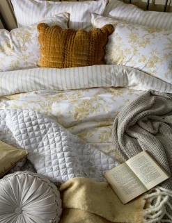 Pure Cotton Sateen Walled Garden Bedding Set
