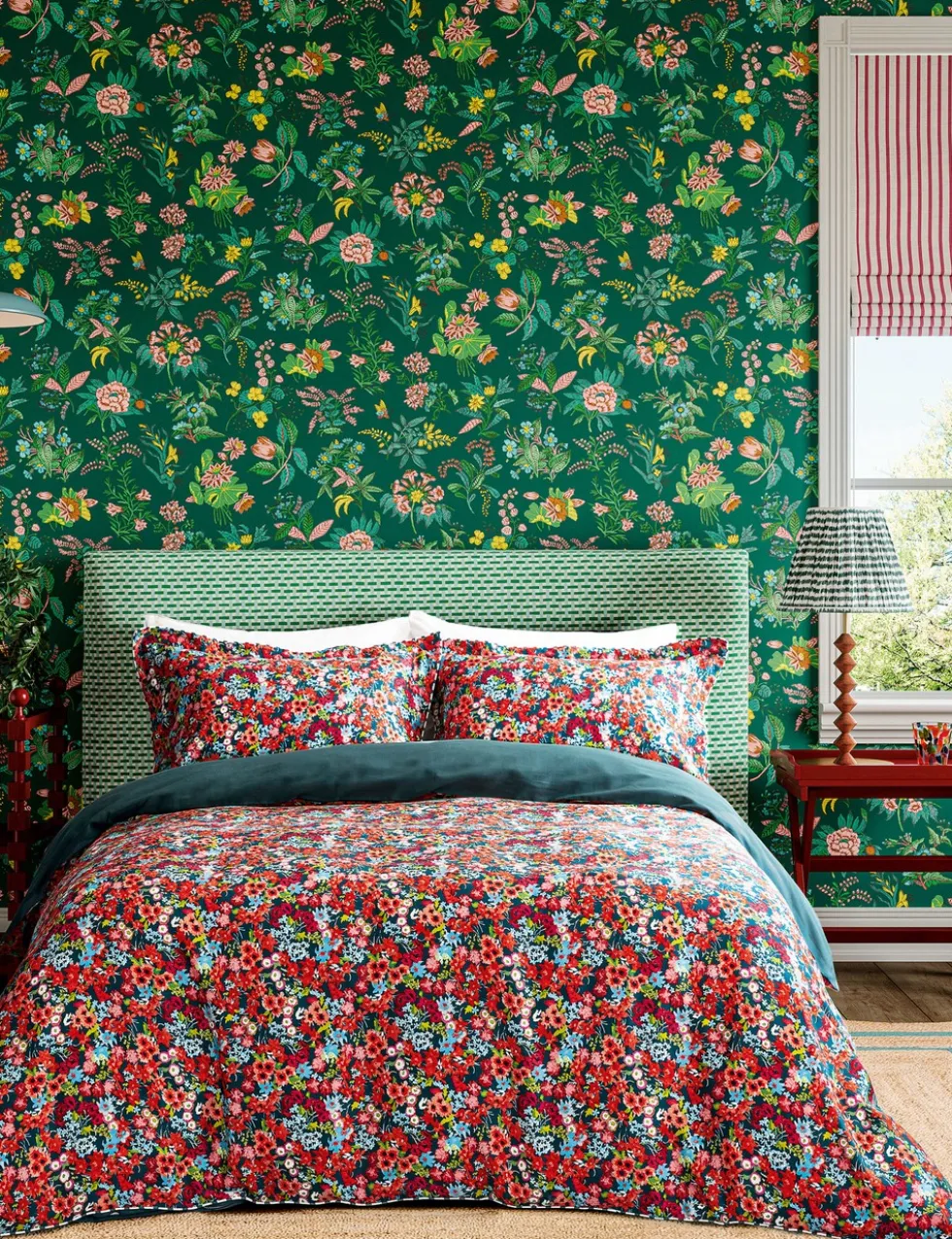 Pure Cotton Sateen Wildflower Meadow Bedding Set
