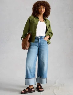 Pure Cotton Scoop Neck Vest