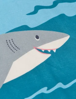 Pure Cotton Shark Print T-Shirt (3 Mths-8 Yrs)