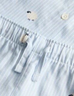 Pure Cotton Sheep Pyjamas (9 Mths-8 Yrs)