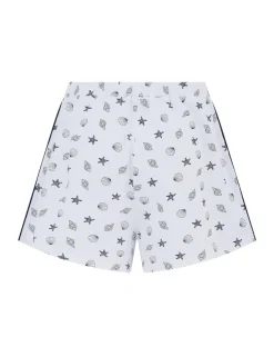 Pure Cotton Shell Print Revere Shortie Set