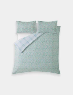 Pure Cotton Sherston Reversible Bedding Set