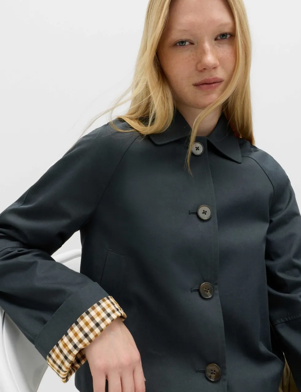 Pure Cotton Short Car Coat