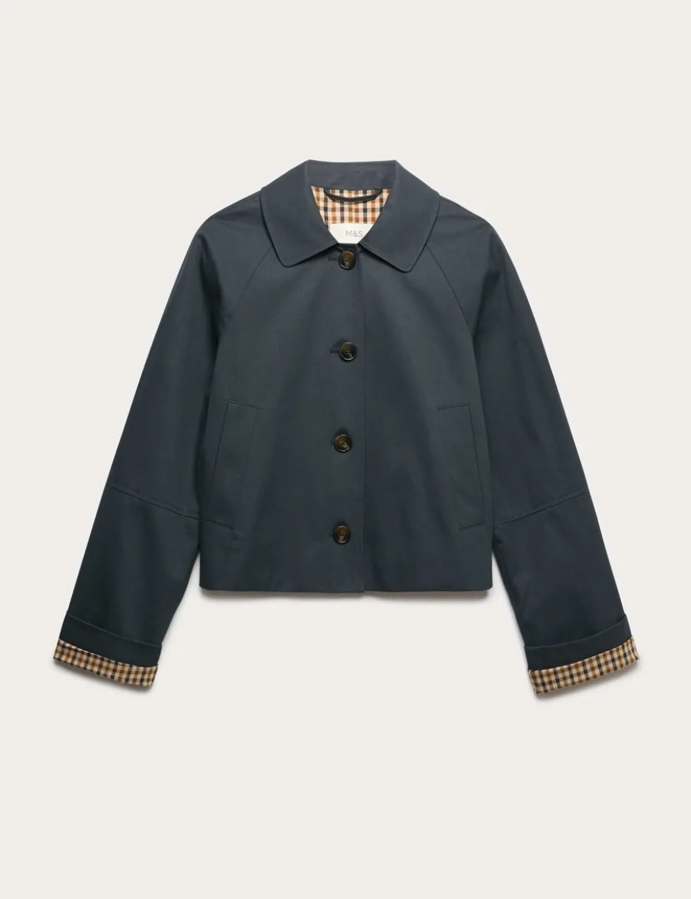 Pure Cotton Short Car Coat