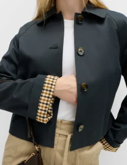 Pure Cotton Short Car Coat