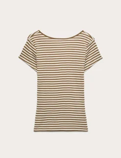 Pure Cotton Short Sleeve Ballet Back T-Shirt