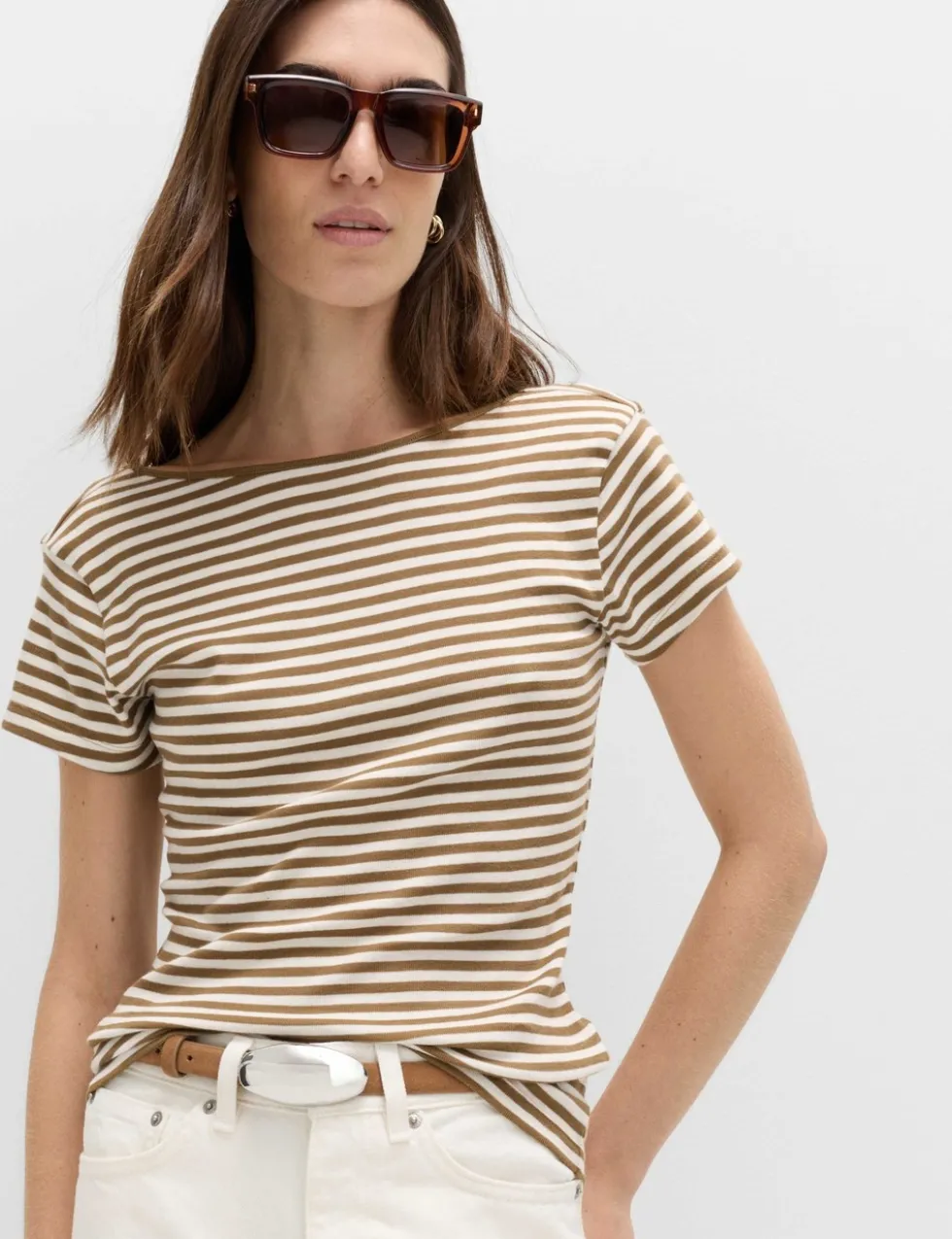 Pure Cotton Short Sleeve Ballet Back T-Shirt