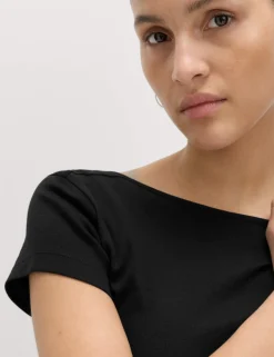 Pure Cotton Short Sleeve Ballet Back T-Shirt