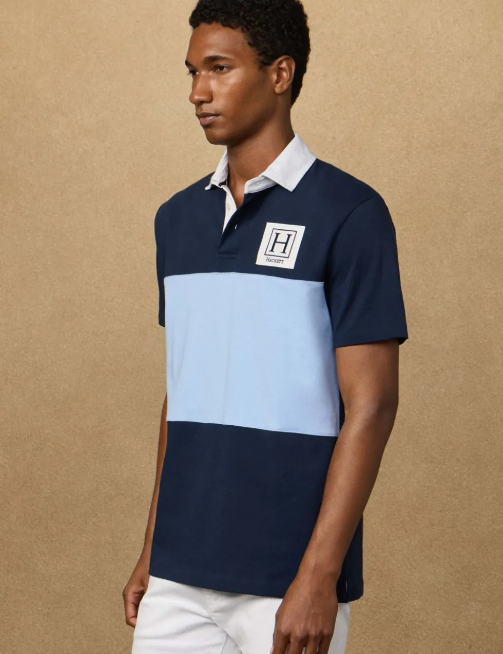 Pure Cotton Short Sleeve Rugby Shirt