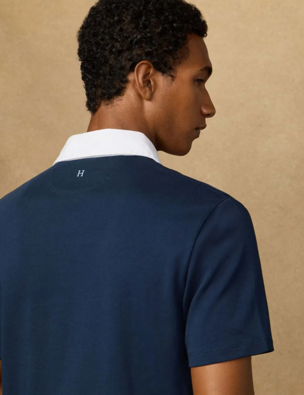 Pure Cotton Short Sleeve Rugby Shirt