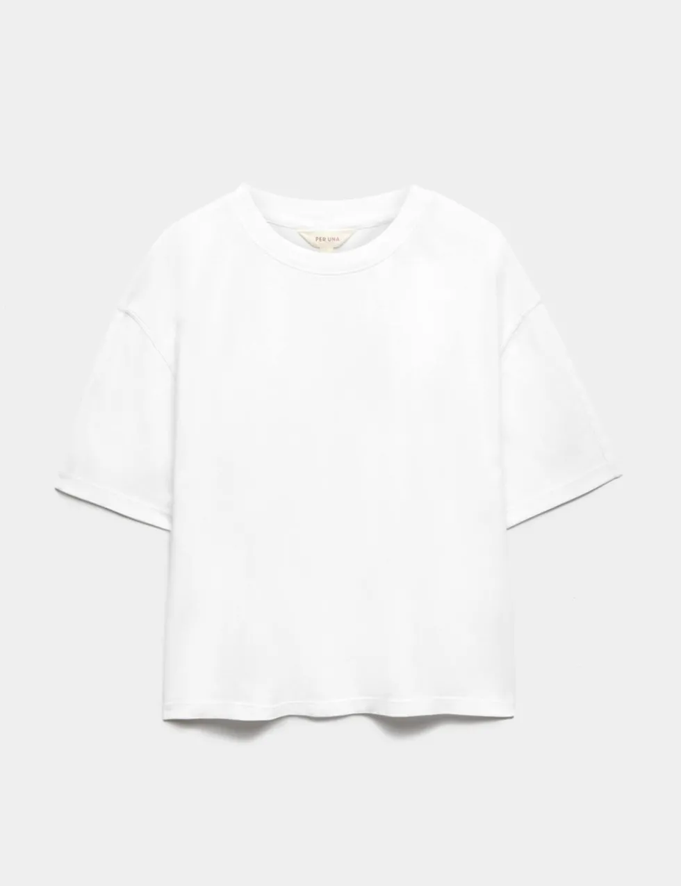 Pure Cotton Short Sleeve Boxy T-Shirt