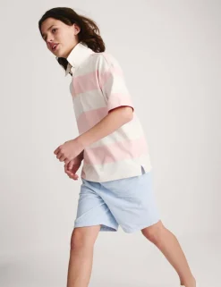 Pure Cotton Short Sleeve Rugby Shirt (6-16 Yrs)