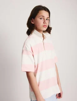 Pure Cotton Short Sleeve Rugby Shirt (6-16 Yrs)