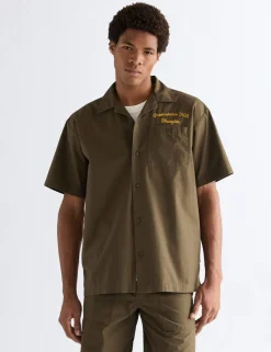 Pure Cotton Short Sleeve Utility Shirt