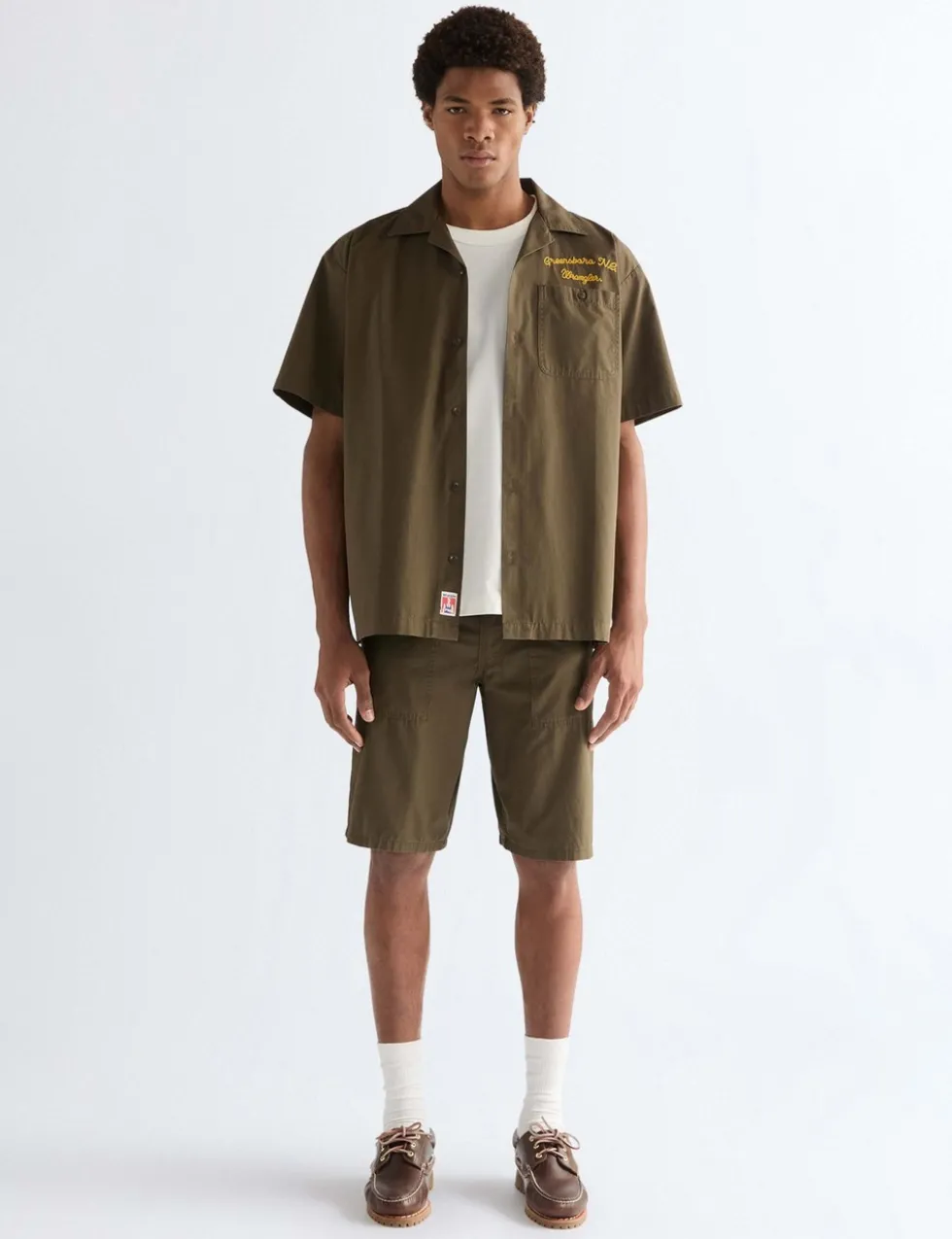 Pure Cotton Short Sleeve Utility Shirt