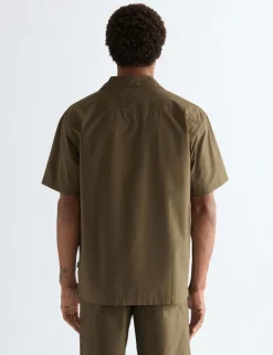 Pure Cotton Short Sleeve Utility Shirt