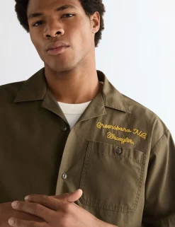 Pure Cotton Short Sleeve Utility Shirt