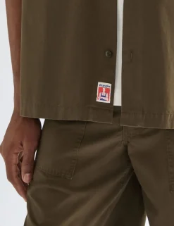 Pure Cotton Short Sleeve Utility Shirt