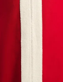 Pure Cotton Side Stripe Straight Leg Trousers