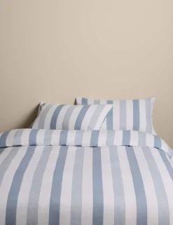 Pure Cotton Signature Stripe Bedding Set