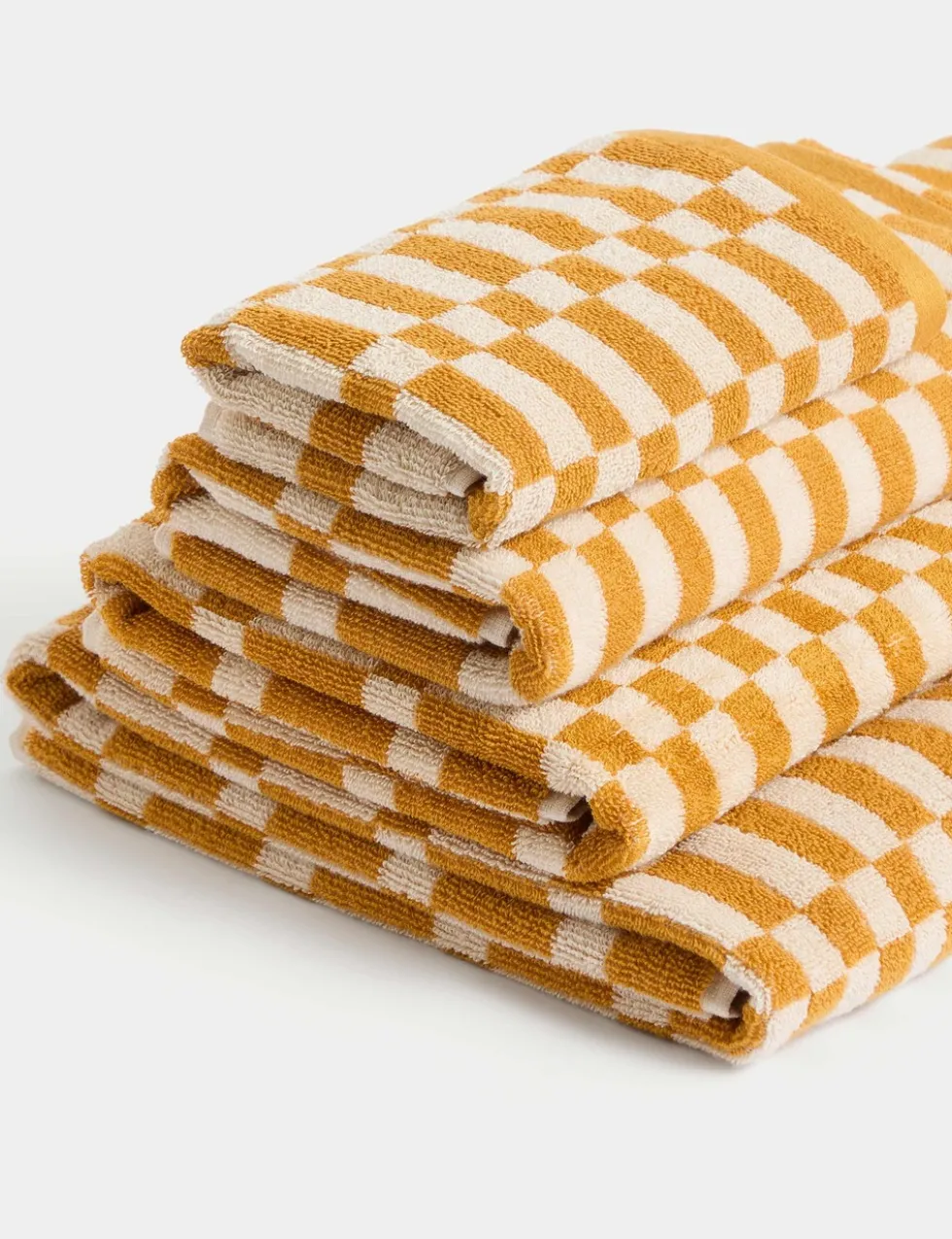 Pure Cotton Simple Geometric Towel