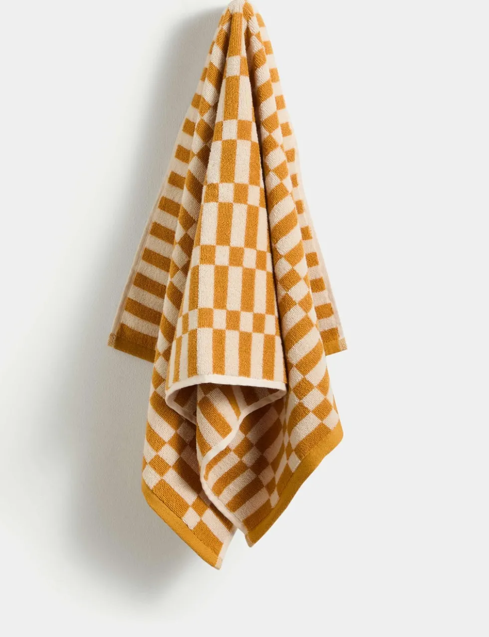 Pure Cotton Simple Geometric Towel