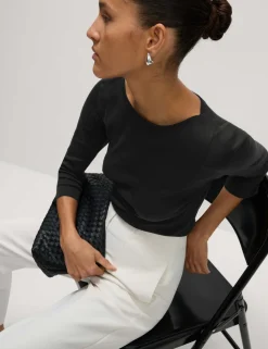 Pure Cotton Slim Fit Top
