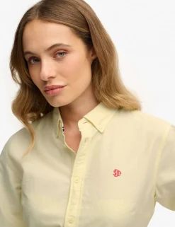 Pure Cotton Slim Oxford Shirt