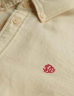 Pure Cotton Slim Oxford Shirt