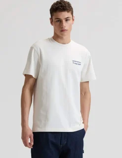 Pure Cotton Slogan T-Shirt