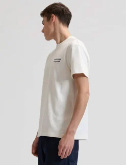 Pure Cotton Slogan T-Shirt