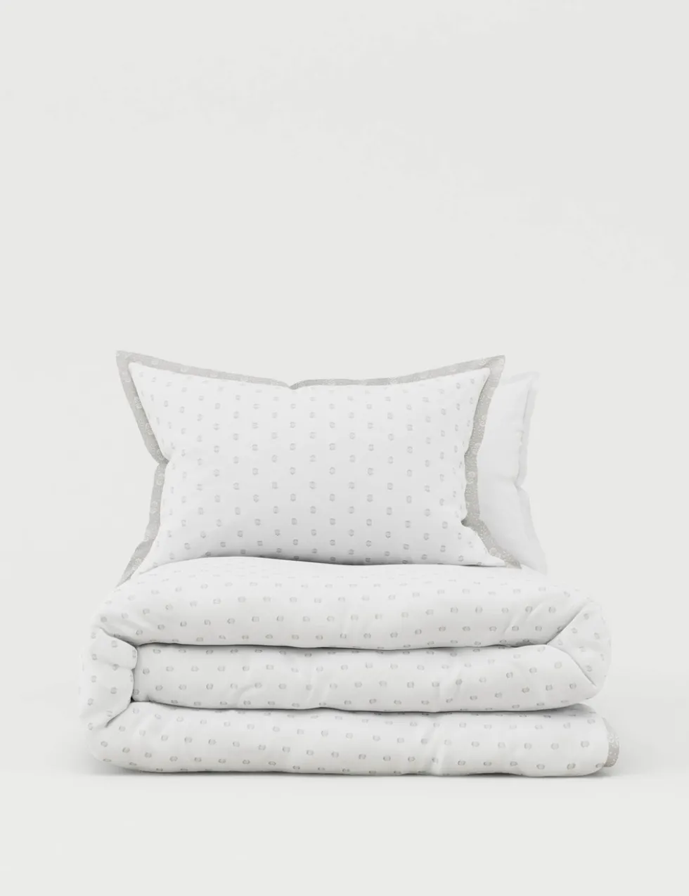 Pure Cotton Spotty Jacquard Bedding Set