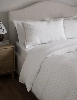Pure Cotton Spotty Jacquard Bedding Set