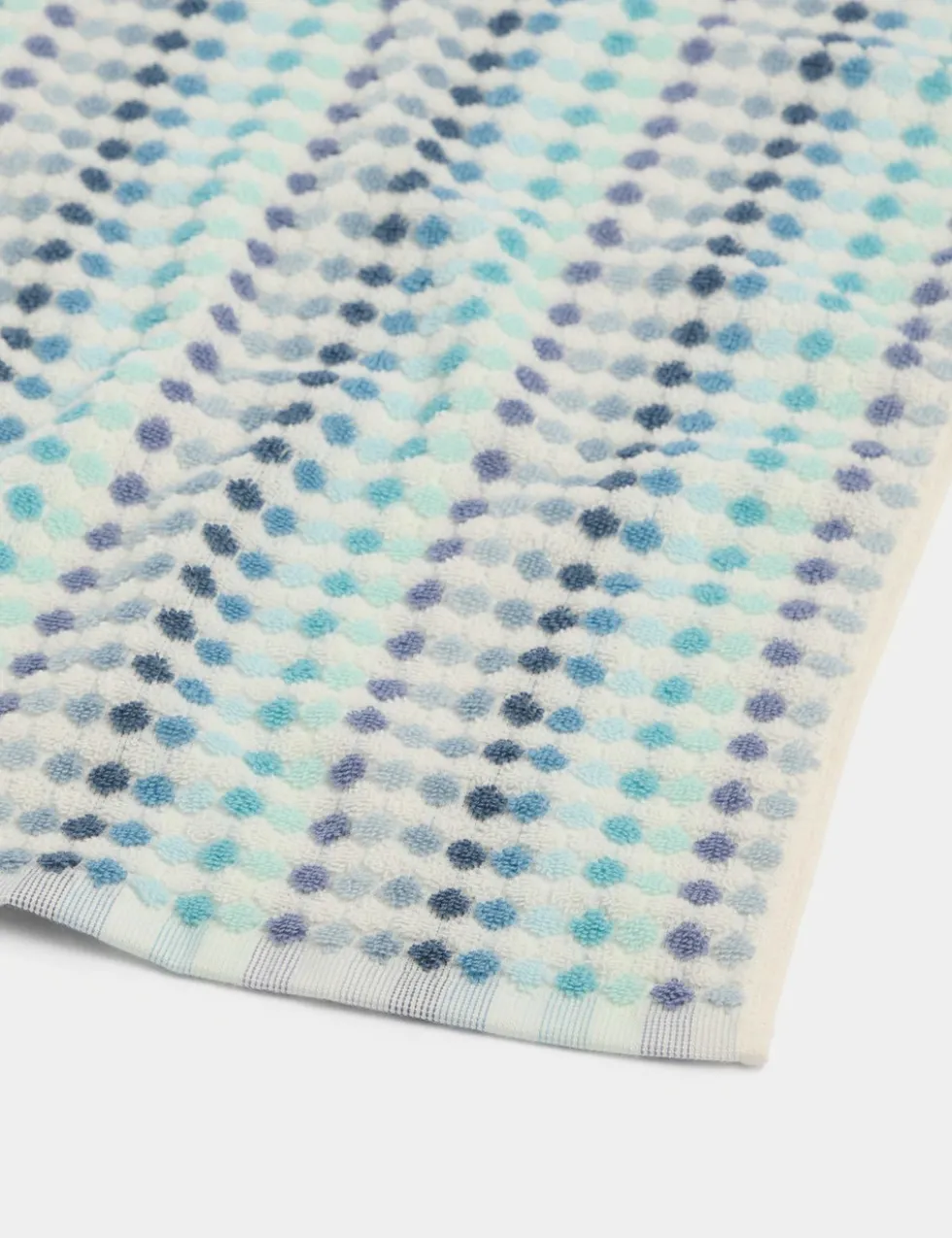 Pure Cotton Spotty Striped Towel