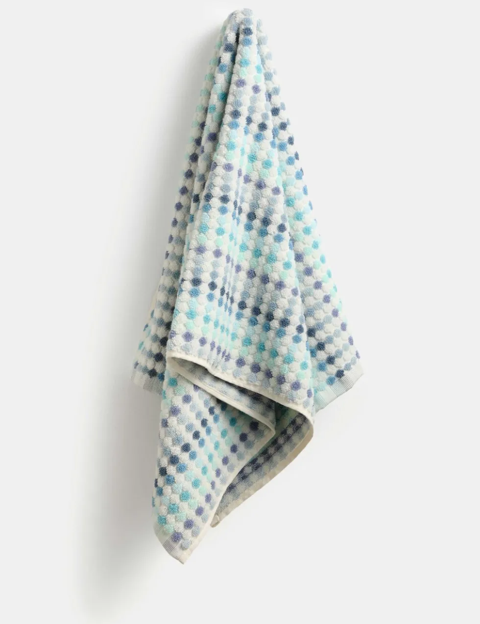 Pure Cotton Spotty Striped Towel