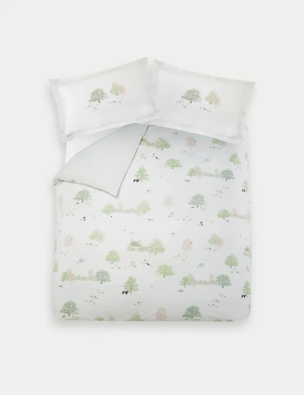 Pure Cotton Spring Cottage Bedding Set