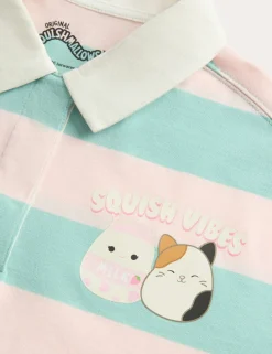 Pure Cotton Squishmallows™ Rugby Top (2-10 Yrs)