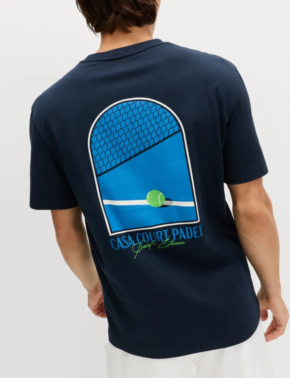 Pure Cotton St Etienne Padel T-shirt