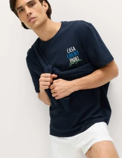 Pure Cotton St Etienne Padel T-shirt