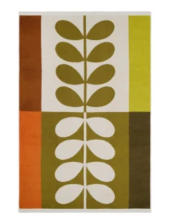 Pure Cotton Stem Check Towel