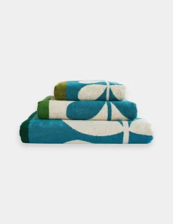 Pure Cotton Stem Check Towel