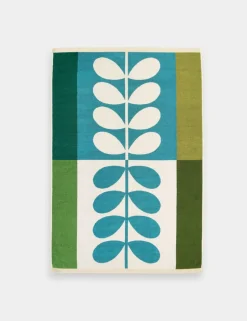 Pure Cotton Stem Check Towel