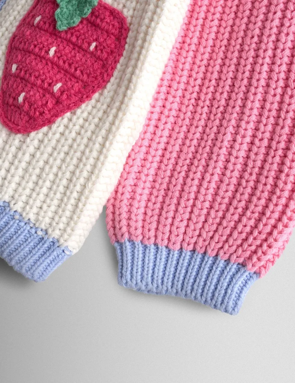 Pure Cotton Strawberry Cardigan (6 Mths-7 Yrs)