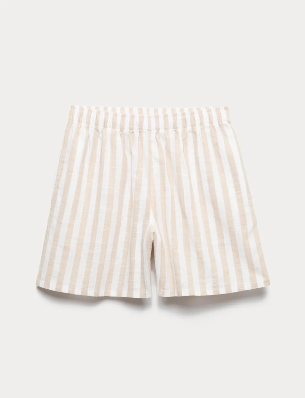 Pure Cotton Striped Beach Shorts