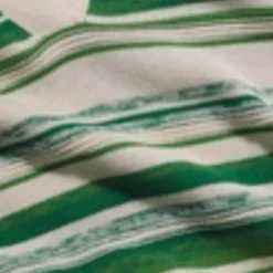Pure Cotton Striped Collared Relaxed Jumper