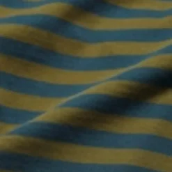 Pure Cotton Striped Crew Neck Top