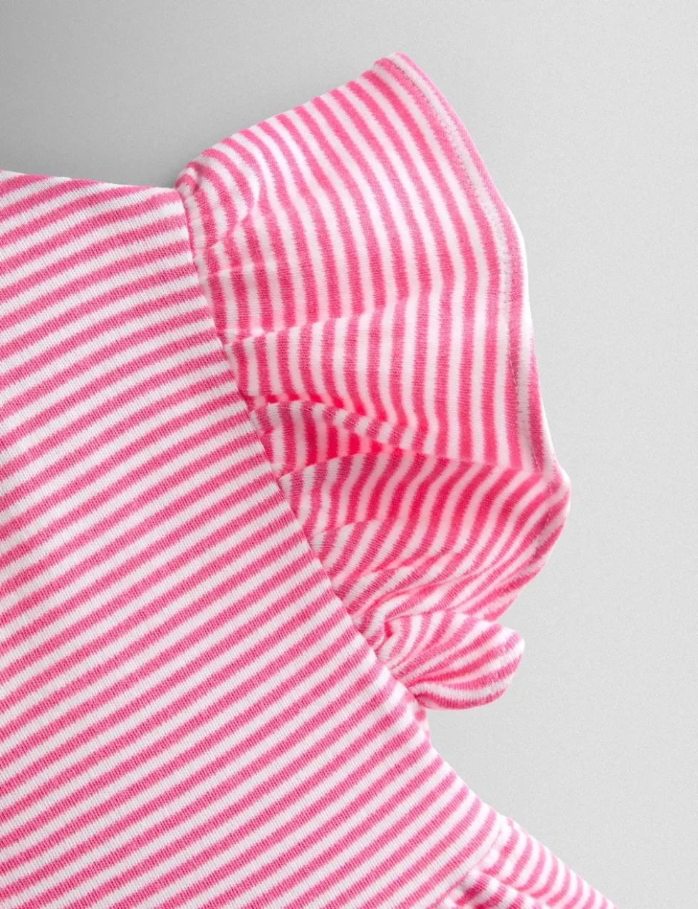 Pure Cotton Striped Daisy Appliqué Dress (1-7 Yrs)