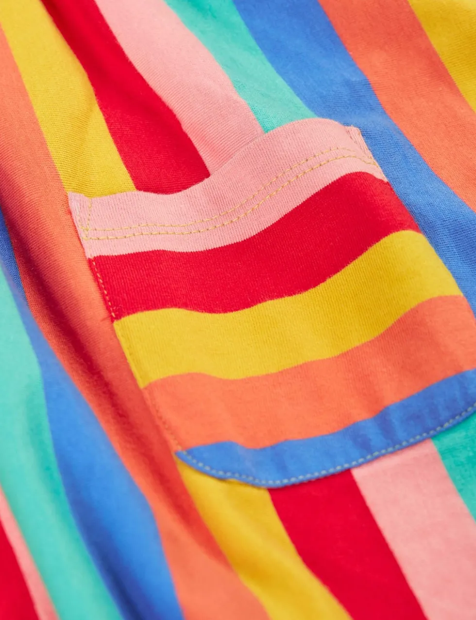 Pure Cotton Striped Dress (2-12 Yrs)