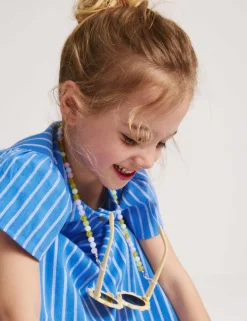 Pure Cotton Striped Dress (2-10 Yrs)